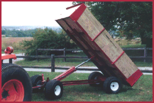 utility dump wagon