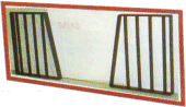 Stall Door Guard Yoke Set