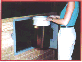 horse stall utility door