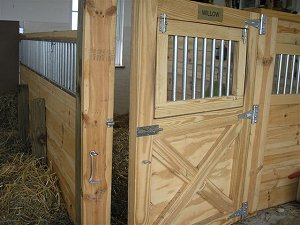 miniature horse stalls