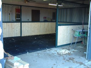 prefabricated horse stalls