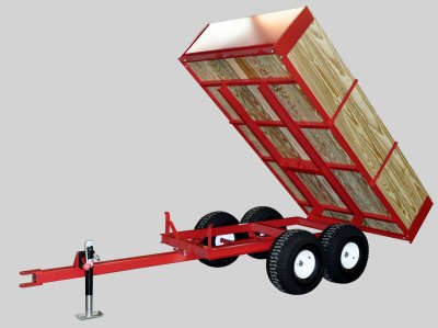2-ton utility trailer