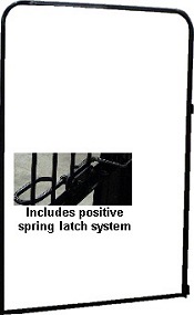 mini-stall swing gate