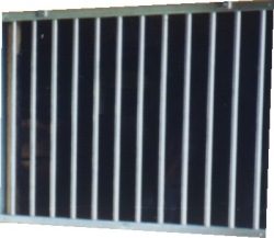 Galvanized Stall Grill Section